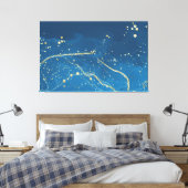 lichtglitter canvas afdruk (Insitu (Slaapkamer))