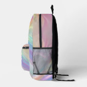 Lichtgolven Bedrukte Rugzak (Rechts)