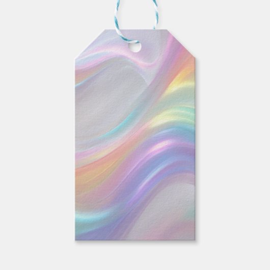 Lichtgolven Cadeaulabel (Voorkant)