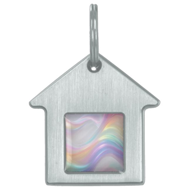 Lichtgolven Huisdieren Naamplaatje (Voorkant)