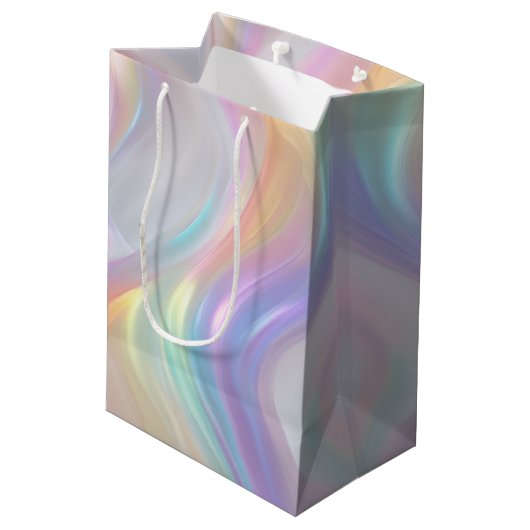Lichtgolven Medium Cadeauzakje (Achterkant Gekanteld)