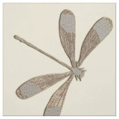 Lichtgouden libel stof (Swatch)