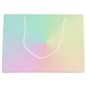 Lichtgradiënt Ombre regenboogpasta esthetisch Groot Cadeauzakje (Voorkant)