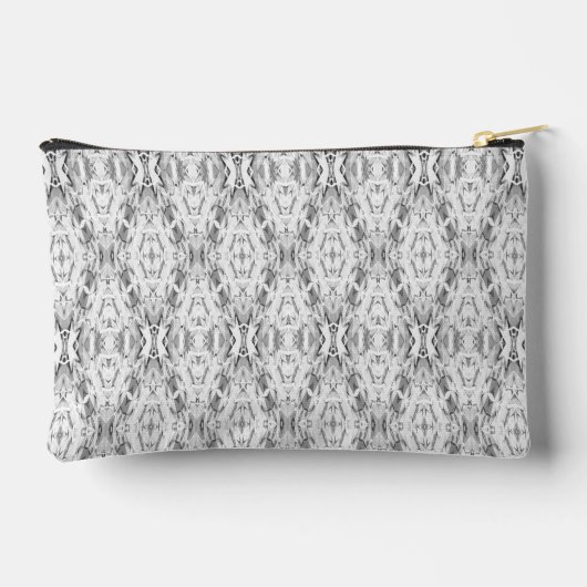 Lichtgrijs abstract geometriepatroon etui (Achterkant)