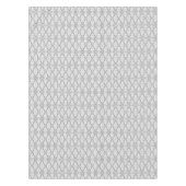 Lichtgrijs abstract geometriepatroon tafelkleed (Voorkant)