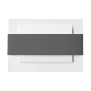 Lichtgrijs #C1C1C1 mailen accessoires Uitnodigingen Wikkel