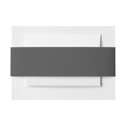 Lichtgrijs #C1C1C1 mailen accessoires Uitnodigingen Wikkel (Voorkant Voorbeeld)