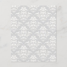 Lichtgrijs damastpatroon scrapboek