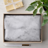 Lichtgrijs en witte faux-marmer tissuepapier (Geschenk)