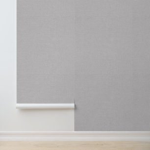 Lichtgrijs Faux Linnen Behang
