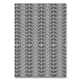 Lichtgrijs herhalend V-vormig patroon op een witte Kaart