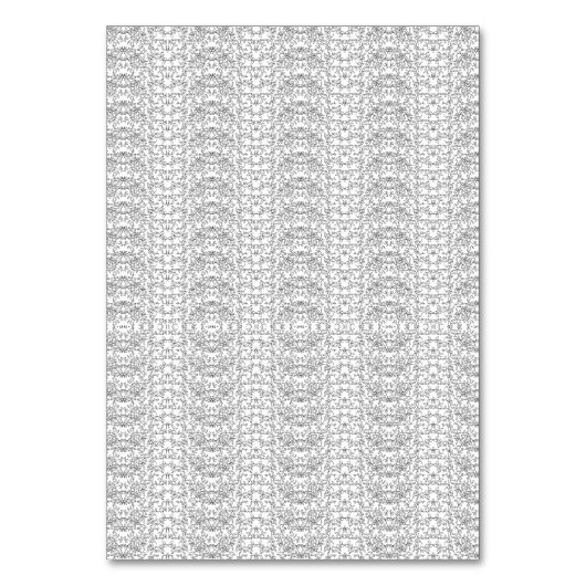 Lichtgrijs herhalend V-vormig patroon op een witte Kaart (Achterkant)