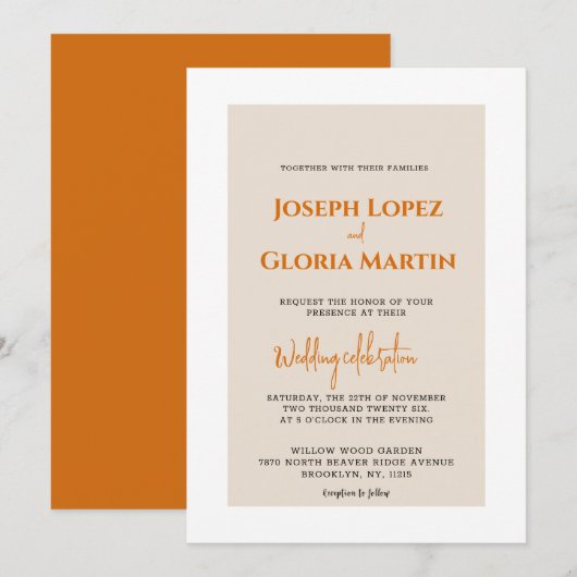 Lichtgrijs Minimalist Chique Eenvoudige Elegante b Kaart (Voorkant / Achterkant)