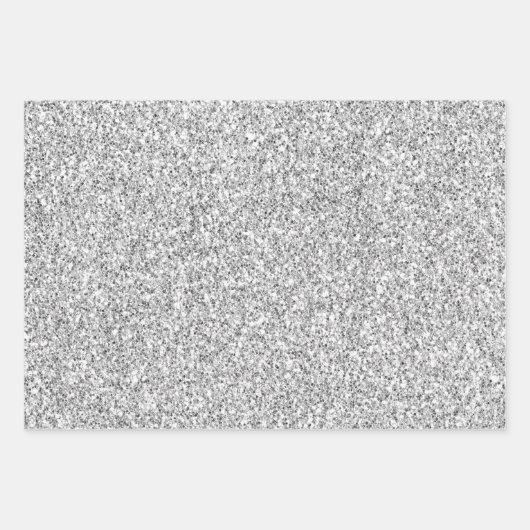 Lichtgrijs zilver glitter bordeaux Vrijgezellenfee Inpakpapier Vel (Voorkant 3)