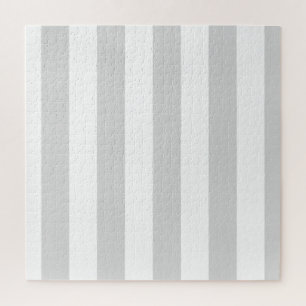 Lichtgrijze en witte strepen legpuzzel