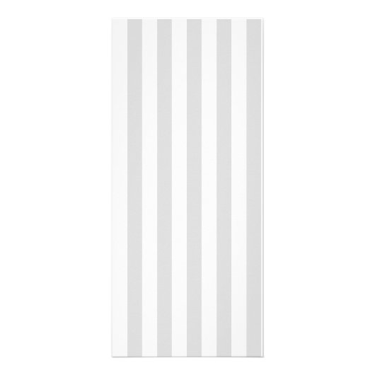 Lichtgrijze en witte strepen reclamekaart (Achterkant)