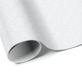 Lichtgrijze geometrische bloempatroon cadeaupapier