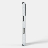 Lichtgrijze geometrische bloempatroon Case-Mate iPhone case (Achterkant / Rechts)