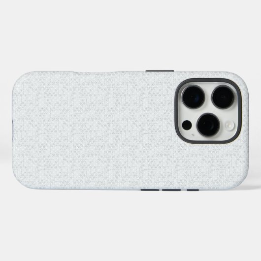 Lichtgrijze geometrische bloempatroon Case-Mate iPhone case (Achterkant (horizontaal))