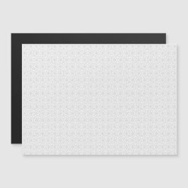Lichtgrijze geometrische tegelpatroon magnetische uitnodiging