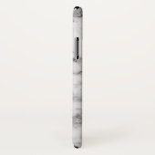 Lichtgrijze grijze accenten Case-Mate iPhone case (Achterkant / rechts)