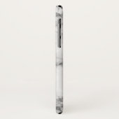 Lichtgrijze grijze accenten Case-Mate iPhone case (Achterkant/links)