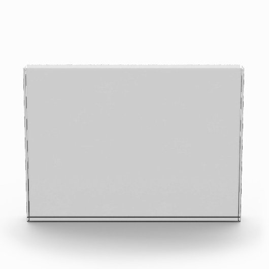 Lichtgrijze horizontale fotoblokkunst fotoblokken (Voorkant)