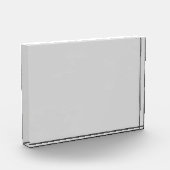 Lichtgrijze horizontale fotoblokkunst fotoblokken (Links)