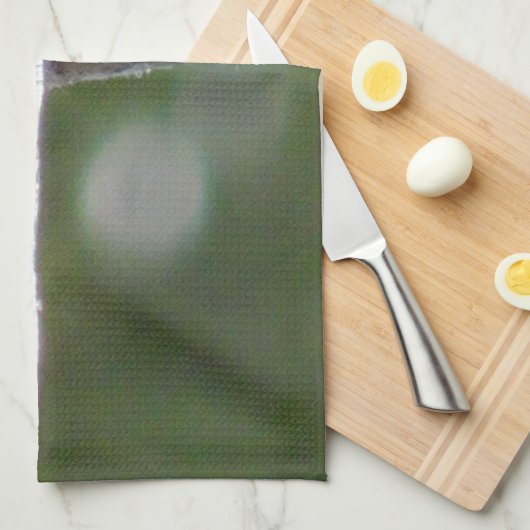 Lichtgrijze limonade theedoek (Quarter Fold)