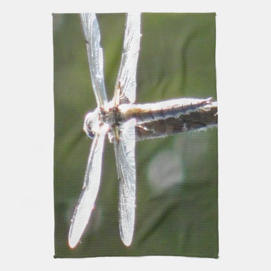 Lichtgrijze limonade theedoek (Verticaal)