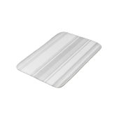 Lichtgrijze strepen badmat (Gekanteld)