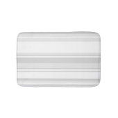 Lichtgrijze strepen badmat (Voorkant)