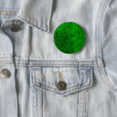 Lichtgroen Aardewerk Ronde Button 5,7 Cm (In situ)
