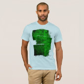 Lichtgroen aardewerk t-shirt (Voorkant volledig)