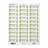  lichtgroen etiket (Full Sheet)