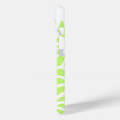 Lichtgroen geometrisch patroon Case-Mate iPhone case (Achterkant / Links)