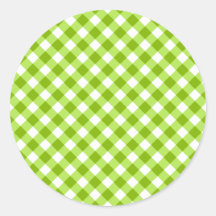 Lichtgroen Gingham patroon
