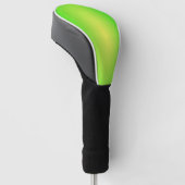 Lichtgroen Golfheadcover (Schuin)