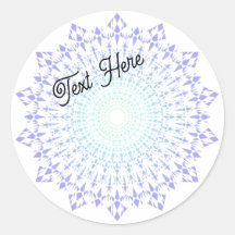 Lichtgroen-licht Paarse Diamond Edge Stickers