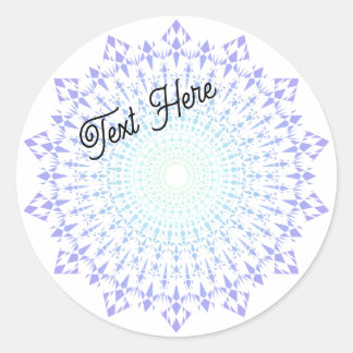 Lichtgroen-licht Paarse Diamond Edge Stickers
