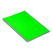 Lichtgroen Notitieboek (Rechterzijde)