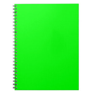 Lichtgroen Notitieboek