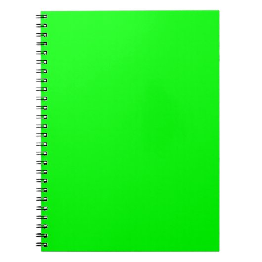 Lichtgroen Notitieboek (Voorkant)