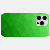 Lichtgroen ombre gradiënt geometrisch mesh patroon Case-Mate iPhone case (Achterkant (horizontaal))