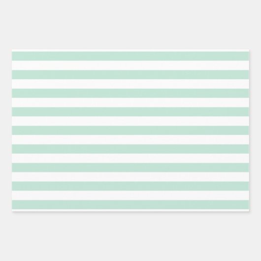 Lichtgroen patroon inpakpapier vel (Voorkant)