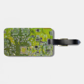 Lichtgroen PCB-printplaatontwerp voor IT-professio Bagagelabel (Achterkant horizontaal)