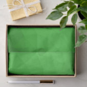 Lichtgroen verloop geometrisch maaspatroon tissuepapier (Geschenk)