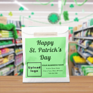 Lichtgroen zakelijk merk, St. Patrick's Day, Bedankzakje