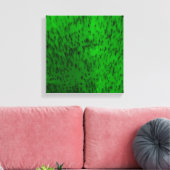 Lichtgroene aardewerk canvas afdruk (Insitu (Woonkamer))