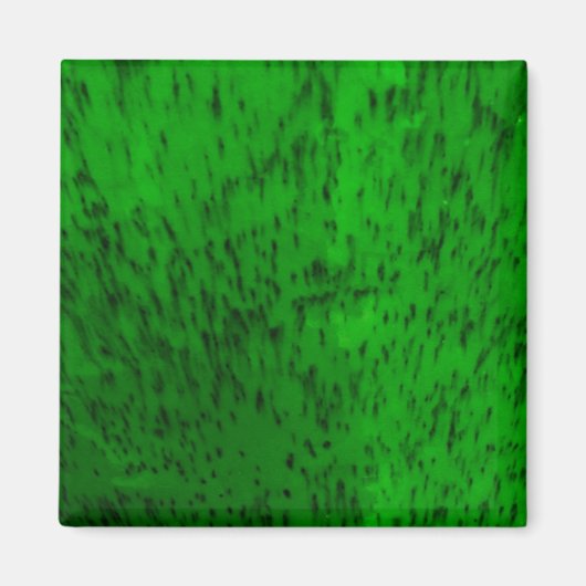 Lichtgroene aardewerk magneet (Voorkant)